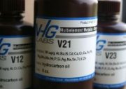 VHG Labs V-21 Wear Metal Standard in Hydrocarbon Oil, 10µg/g, 100g Amber HDPE Bottle - V21-10-100G