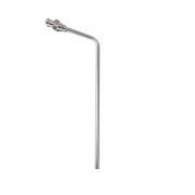 QLA 4.75" (120mm) Bent 316 SS 1/8" (3.2mm) OD Cannula with SS luer Lock - CAN475-SH (95-590-002)