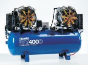 Bambi VT Range Ultra Low Noise Oil Free Air Compressor with Air Dryer, 4.0Hp, 440 l/min, 100 Litre Receiver, VT400D