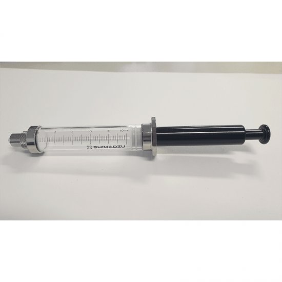 Shimadzu Syringe; 10 ml; gas tight; removable needle; Luer Lock; PTFE plunger - 221-54778-03 - Click Image to Close