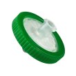 GL Sciences GL0625 GL Filter Syringe Filters, PES, Green, 25 mm, 0.45 µm, 100/Pk - 5040-29016