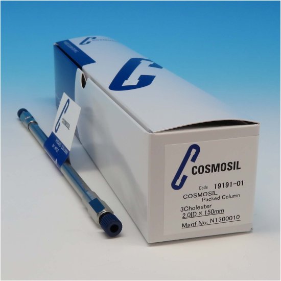 Nacalai Tesque COSMOSIL 3Cholester Microbore Analytical HPLC Column, 3 µm, 120 Å, 2 x 150 mm, 1/Pk - 19191-01 - Click Image to Close