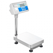 Adam Equipment BKT Label Printing Scales with Pillar, External Calibration, 8 kg Capacity, 0.1 g Readability, 300 x 400 mm Pan Size - BKT 8