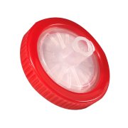 GL Sciences GL0613 GL Filter Syringe Filters, PTFE Hydrophobic, Red, 25 mm, 0.45 µm, 100/Pk - 5040-29012