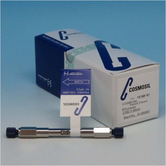 Nacalai Tesque COSMOSIL 3Cholester Narrow-bore HPLC Column, 3 µm, 120 Å, 2 x 50 mm, 1/Pk - 19188-61 - Click Image to Close