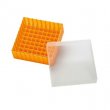 Shimadzu PP storage box for 1.5 ml vials, 81 cavities with alphanumeric coding - 961-10050-13
