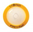 QLA 0.45 um Cronus Syringe Filters, PTFE, 25mm diameter, Colour-coded Yellow (Bag/1000) - FFPT2545-1000