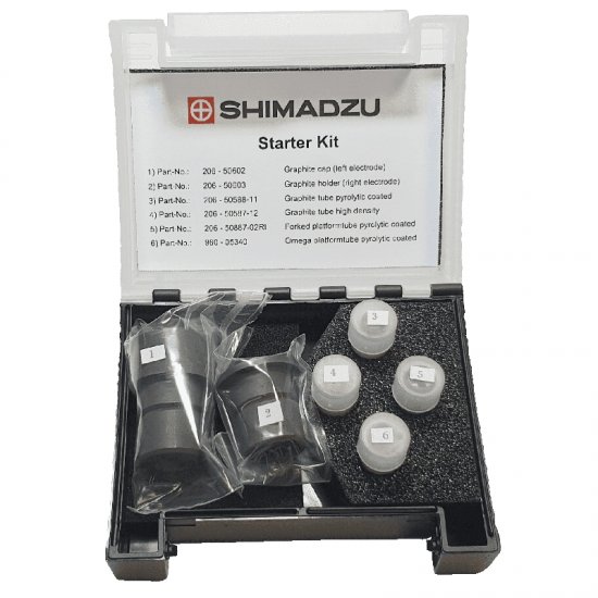 Shimadzu STARTER KIT GRAPHITE PARTS - 980-08855-00, 980-08855 - Click Image to Close