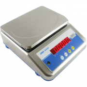 Adam Equipment ABW-S Aqua Stainless Steel Waterproof Scales 16kg Capacity, 16kg Readability, 245 x 180 mm Pan Size - ABW 16S