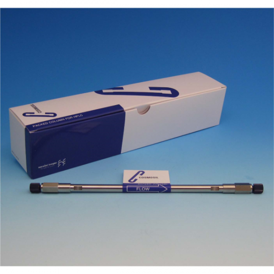 Nacalai Tesque COSMOSIL 5C18-AR-II Packed Analytical Column, 120 A, 5 um, 1.0 mm I.D. x 150 mm Length, 1/Pk - 02951-61 - Click Image to Close