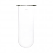 QLA 2000mL Clear Glass Vessel, Erweka compatible, Serialised - GLA02K-EW (80-000-2002)