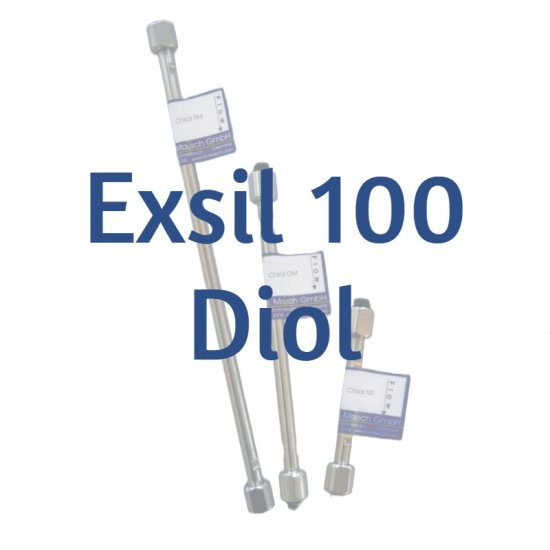 Dr. Maisch Exsil 100 Diol Analytical HPLC Column, 5 µm, 100 Å, 4 x 250 mm, 1/Pk - 5136534.s2504 - Click Image to Close