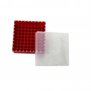 Shimadzu PP storage box for 1.5 ml vials, 81 cavities with alphanumeric coding - 961-10050-09