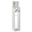 Hellma 238-QS Absorption Cell with Two Chambers, Quartz SUPRASIL Glass, 200-2500 nm, 2 x 1000 ul, 2 x 4.375 Path Length, 46 x 12.5 x 12.5 mm, 1/Pk - 238-000-40