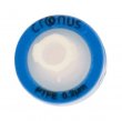 QLA 0.2 um Cronus Syringe Filters, PTFE, 13mm diameter, Colour-coded Blue (Pack/100) - FFPT1302-100