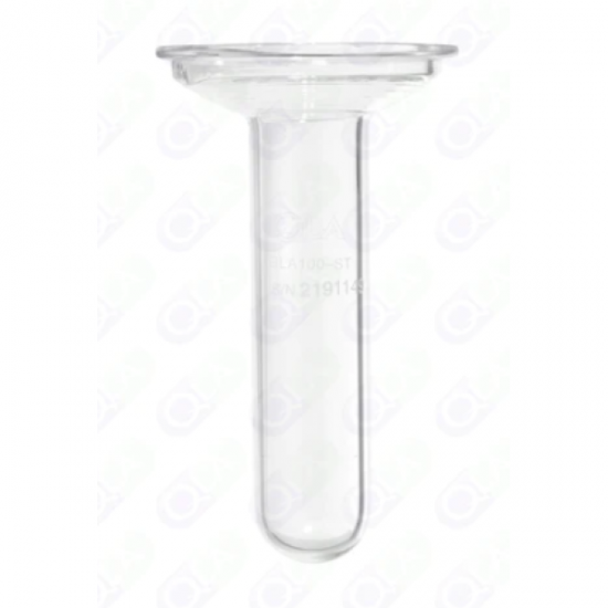 QLA 100mL Clear Glass Vessel, Sotax AT7 Smart compatible, Serialised - GLA100-ST (10583) - Click Image to Close