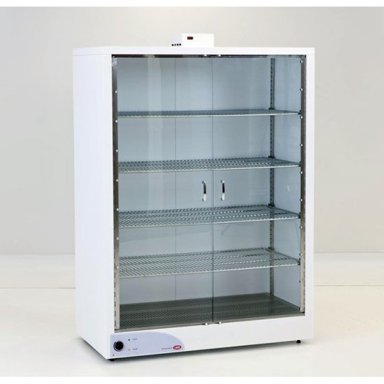 LEEC FC1 Drying Cabinet with Hinged Doors, Circulating Fan, 1000 Litre - FC1 - Click Image to Close