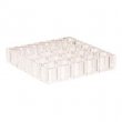Shimadzu Vial Rack, Acrylic, 160 x 160 x 30mm, 25 cavities with a diameter of 24 mm for HS-vials - 961-10050-16