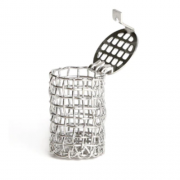 QLA 8 Mesh Basket Sinker, 316 SS, 0.330" (8.4mm) L x 0.51" (12.9mm) W capacity - BSK008-JPS