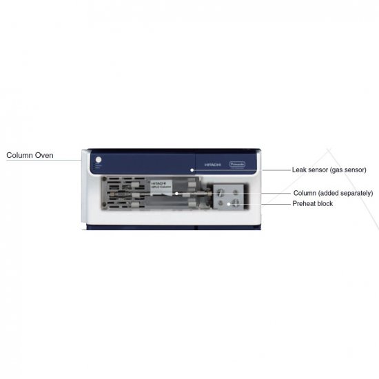 Hitachi Primaide PM1310 HPLC Column Oven with both Peltier and Fan Heating/Cooling - Click Image to Close