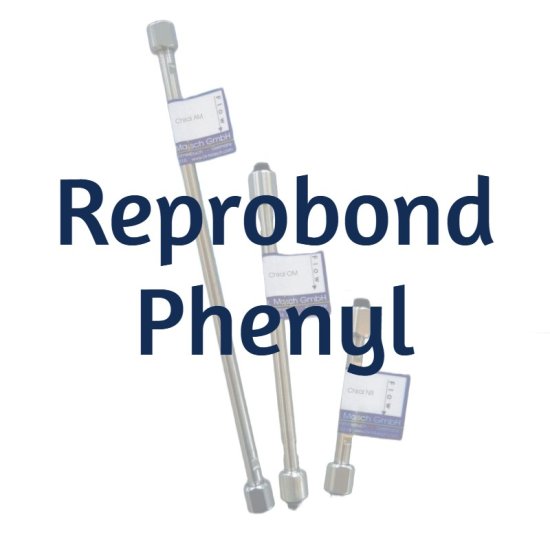 Dr. Maisch Reprobond Phenyl Analytical HPLC Column, 10 µm, 120 Å, 4 x 300 mm, 1/Pk - RB20.PE.S3004 - Click Image to Close