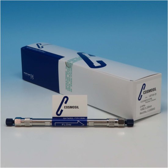 Nacalai Tesque COSMOCORE 2.6PBr Analytical UHPLC Column, 2.6 µm, 90 Å, 4.6 x 100 mm, 1/Pk - 13715-21 - Click Image to Close
