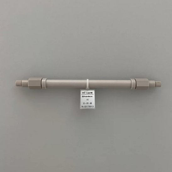 Shodex HPLC Column IC SI-35 4D (PEEK) ID 4,0mm L 150mm - F6995290 - Click Image to Close