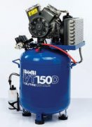 Bambi VT Range Ultra Low Noise Oil Free Air Compressor with Air Dryer, 1.5Hp, 175 l/min, 50 Litre Receiver - VT150D