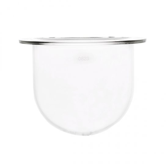 QLA 500mL Clear Glass Vessel, Hanson SR8-Plus compatible, Serialised - GLA500-HR - Click Image to Close