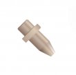 Upchurch Scientific MicroTight Ferrule for 1/16 inch OD Tubing, 5/16-24 Coned, PEEK, Natural, Single - F-132