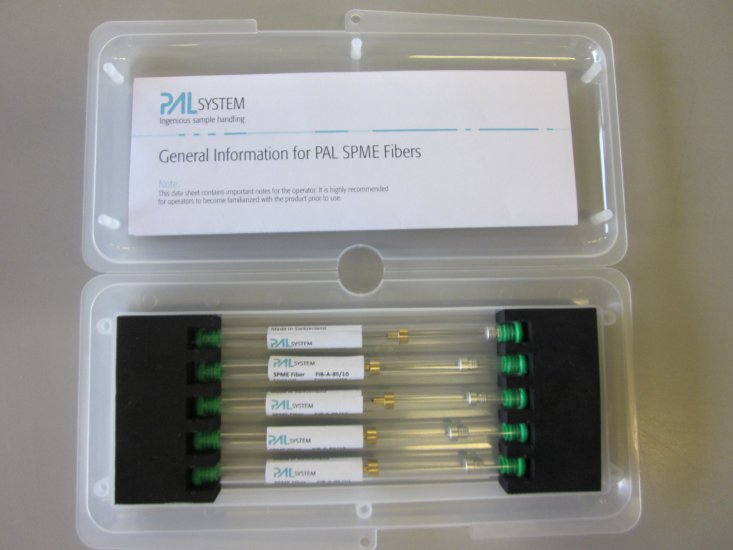 LEAP PAL Parts 85µm PAL SPME Fiber, Polyacrylate (PA), 23g, Grey Hub, CTC, 5-PACK - FIB-A-85/10-P5 - Click Image to Close