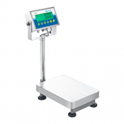 Adam Equipment AGB Approved Bench Scales with Pillar, External Calibration, 60 kg Capacity, 20 g Readability, 300 x 400 mm Pan Size - AGB 60M