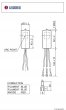 Hamamatsu Standard Deuterium lamp (L2D2 lamp), 2000 h - L12313