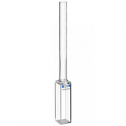 Hellma 220-QS Macro Absorption Cell with Tube, Quartz SUPRASIL Glass, 200-2500 nm, 3500 ul, 10 mm Path Length, 1/Pk - 220-10-40