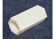 QLA Female 1/4 x 28 Thread to Female 1/4 x 28 Thread Polypropylene Coupler, 10/Pk - 2301 *OBSOLETE*