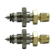 SGT Click-On Connector Set - 1/8" Brass - CO2002