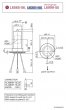 Hamamatsu Standard Deuterium lamp (L2D2 lamp), 2000 h - L6301-50