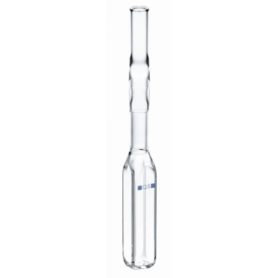 Hellma 221.001-QS Fluorescence Cell with Tube, Quartz SUPRASIL Glass, 200-2500 nm, 3500 ul, 10 x 10 Tol.+- 0.2 mm Path Length, 1/Pk - 221001-10-80 - Click Image to Close