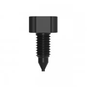 VICI Jour Column Endstopper Plugs, Nylon, Threads 10-32, 350 bar (5000 psi), Black, 10/pkg - JR-4072-10