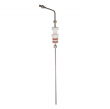 QLA 13" (330mm) Bent 316 SS Cannula with SS Luer Lock and 2 Position Stopper at 500mL and 900mL, Sotax compatible - CAN013-ST-5-9