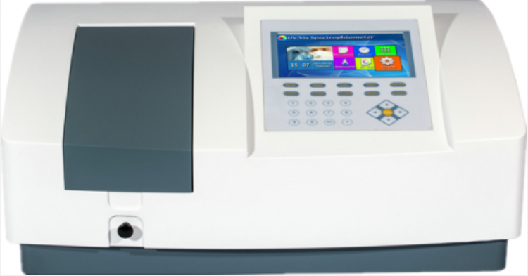 UVISON N Series Colour Screen Spectrophotometer, Single Beam, 190-1100nm, 2nm, 7" Colour Screen - N5000 - Click Image to Close