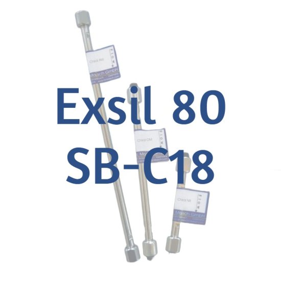 Dr. Maisch Exsil 80 SB-C18 Microbore Analytical UHPLC Column, 1.5 µm, 80 Å, 2 x 100 mm, 1/Pk - 6136908.s1002 - Click Image to Close