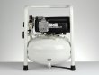 Bambi HT Range Ultra Low Noise Oil Free Air Compressor, 0.75HP, 103 l/min, 15 litre Receiver, 55 x 37 x 37 cm - HT15