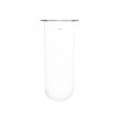 QLA 2000mL Clear Glass Vessel, Pharmatest compatible, Serialised - GLA02K-PT