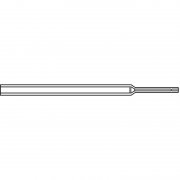 Shimadzu Inlet Liner, Glass, for WBC Attachment, 139 mm Length, Deactivated, 1pcs, for SPL-14, 2014 - 221-38107-00, 221-38107