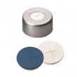 Shimadzu Aluminium Cap clear lacquered, 5.5 mm centre hole, Septum Silicone/PTFE cross-slit - 961-10030-12