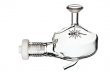 Glass Expansion Tracey spray chamber (glass) with ball joint outlet plus Helix seal - 20-808-8882HE, G8010-60271