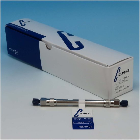 Nacalai Tesque COSMOCORE 2.6C18 Analytical UHPLC Column, 2.6 µm, 90 Å, 4.6 x 75 mm, 1/Pk - 12599-91 - Click Image to Close