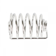 QLA Spiral Capsule Sinker, 8.5 spirals, 0.885" (22.5mm) L x 0.575" (14.6mm) W capacity, 316 Stainless Steel - CAPWHT-XS