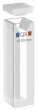 Hellma 104-QX 1400 μl Semi-Micro Absorption Cell, 10 mm Light Path - 104-10-46